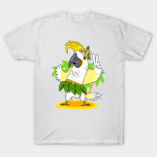 Happy Cockatoo Parrot T-Shirt